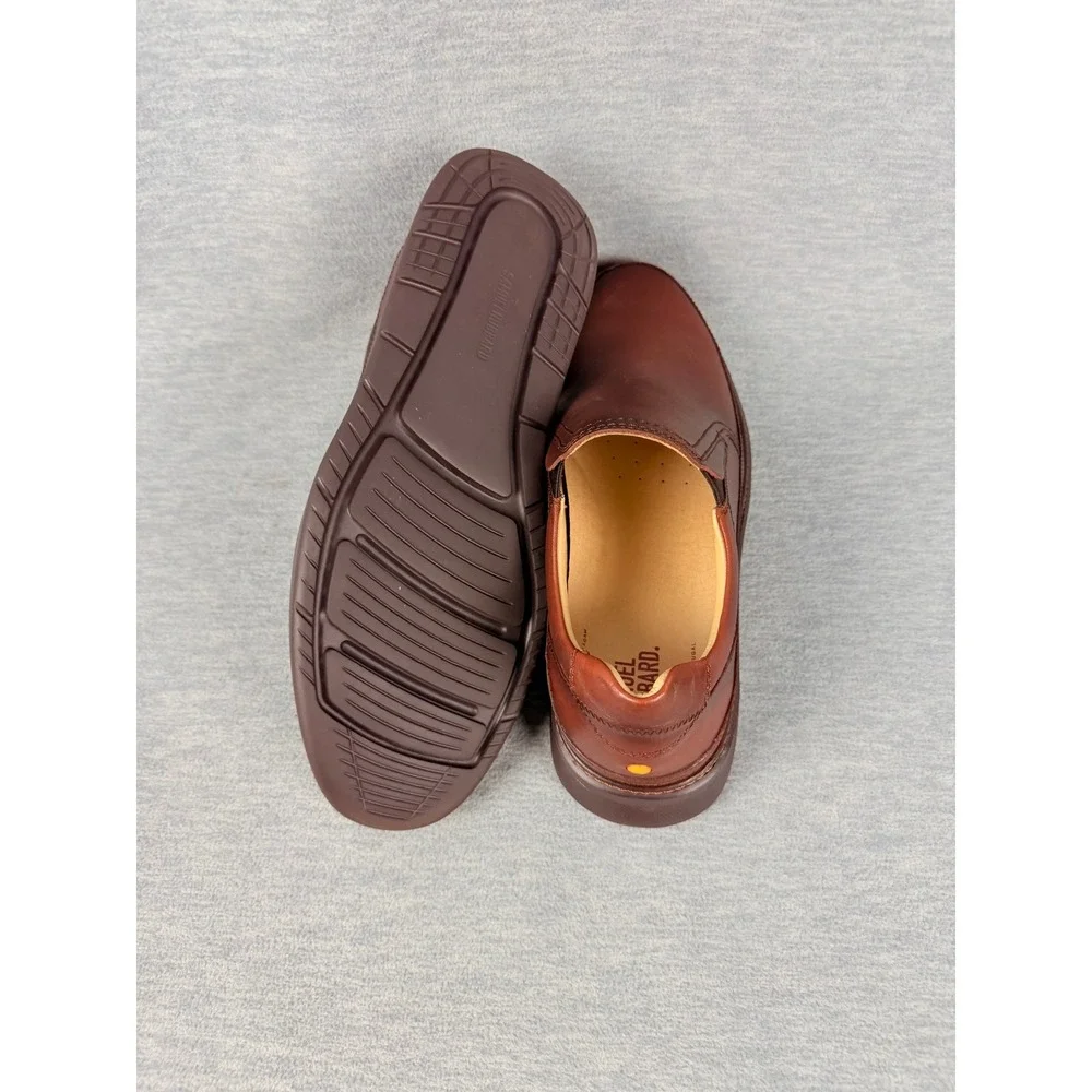 Samuel Hubbard Rafael Slip On Loafers Mens 12 XW Brown Whiskey Leather Shoes